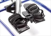 Separate Foot Rests with Hinged Sandal