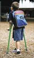 Pediatric Forearm Crutches by Walk Easy