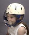 Hard Shell Helmet with Face Guard by Danmar